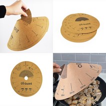 베이직 50P 후라이팬종이덮개 기름튐방지 기름튀김방지 팬캡