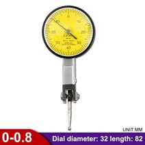 다이얼 표시기 게이지 200mm 범용 소형 마그네틱 스탠드 베이스 홀더 0-0.8mm 장비 교정용 테스트