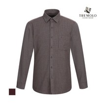 인디안 TREMOLO 남성 잔패턴 원포켓 셔츠_TRHNLWZ8356