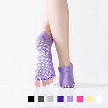 논슬립 요가양말 필라테스 무발가락 221040, 화이트