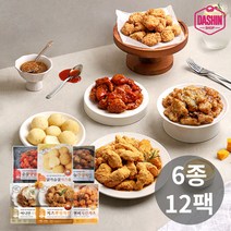 [다신샵] 성수동905 닭가슴살 순살치킨 치즈볼 6종 12팩 / 치즈뿌링 갈릭 양념 외, 04_치즈뿌링치킨 12팩