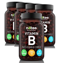 이탈리아 나투 NATOO 필수 비타민B 복합체 60캡슐, 5팩