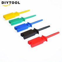 Smd ic 테스트 용 5 pcs 미니 그래버 테스트 프로브 후크 cilps smd ic 후크 프로브 점퍼 테스트 클립 멀티 미터 용 미니 그래버|기구 부품 & 액세사리|, 1개, 단일, 단일