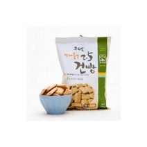올가 간식 우리밀 발아통밀 2.5 건빵 (200g) 탕비실 회사 어린이 성인 캠핑 차박 홈파티 영화 선물, 1개