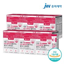 JW중외제약 맛있게 먹는 어류 어린 저분자 피쉬 콜라겐 펩타이드 플러스 비타민C 6박스 180포, 60g