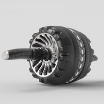 ab 슬라이드자동 브레이크 자동 리바운드 AB 롤러 복근 만들기 복근운동 기구, silver grey