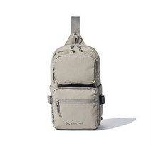 [국내매장판] 스노우피크 snowpeak 남여공용 듀얼테크 알파 슬링백 옐로우그레이 수납 경량 여행 아웃도어 S22FURBG02YG