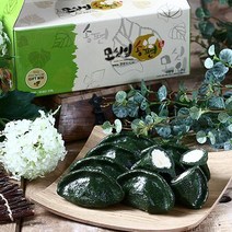 아름다운정성 모싯잎송편 찐송편 생송편 기피 동부 흑임자 깨 개떡 간식 식사대용 다이어트 후식 명절 가족모임 간편식, 생모싯잎 송편(흑임자깨)25개+25개