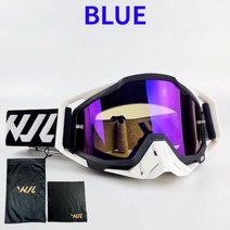 스키장고글 스키 등산 오토바이 고글 모토크로스 안경 자전거 마스크 MX MTB 숲 도로 오프, 05 WBW-BLUE-SET