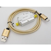 측정기 LAN 10Mhz-6GHz 고 평탄도 증폭기 이득 10DB 30DB 20DB 40DB RF 신호 HAM SDR 소프트웨어 라디오 FM TYPE-C 전력, [01] 10M-6GHz 10DB