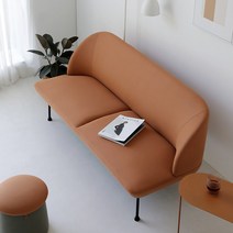 해외 덴마크 Muuto Oslo 방수 무토 오슬로 스타일 소파, 풋 페달 주황색