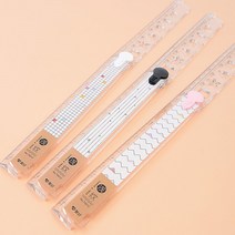 HY 접이식 자 30CM 30센티자 눈금자