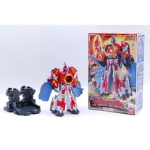 MINT BANDAI 파워레인저 우추 센타이 큐레인저 DX Gigant Houoh 메가조드 박스 매뉴얼 Power Rangers Kyu Ranger Megazord