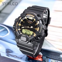 카시오 HDC-700-9A CASIO 남성 우레탄 손목시계