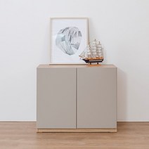 블리스데코 루시드 800 월플렉스 높은 거실장 BOS026, 화이트