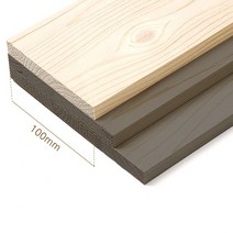 [셀프벨] 원목 집성판재 스프러스 선반, 1개, 12T 약100 x 600mm