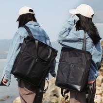 주디앤 남녀공용 어스 투웨이 숄더 앤 백팩