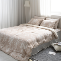 프리미엄 백화점 모달이불 부드러운 옥수수솜 홈쇼핑 모달 퀸이불세트 Q 2color