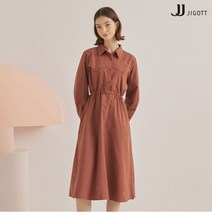 JJ지고트 플랩 포켓 스트링 셔츠 원피스 GLBP0OPT1