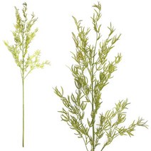 로즈마리 허브 조화 인조 식물 해파리 스프레이 (대) 150~155cm 녹색 실내 조경 그린 벽면 녹화 소재 연출
