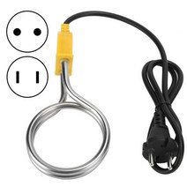 히터 스테인레스 스틸 침수 1200W 휴대용 보일러 물 가열 막대 가정용 여행용, [02] EU