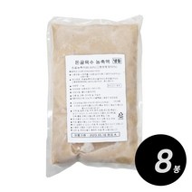 대상 돈골육수 농축액 1kg(냉동), 8개, 1kg