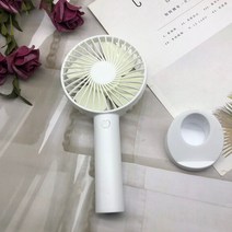 ACRO 휴대용 미니 선풍기 F2 무소음 무선 손 선풍기, 그린