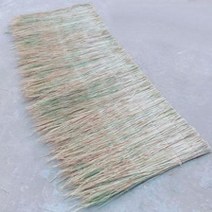 농가 새로운 밀짚 장식 맞춤형 온실 단열 커튼 빈티지 천연 건조 매트 기타부자재용품, 섬세한 밀짚 커튼 2 미터
