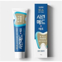 건강두배로 [2025년 4월까지] 부광약품 시린메드 에프 시린이 전용치약 125g, 1개