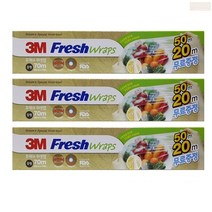 3M 중형 국산 투명 랩지 비닐 랩 음식 포장 랲 위생랩 투명랲 가정용랩