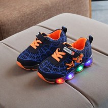 남여아동 발광화 LED스니커즈 메쉬 운동화