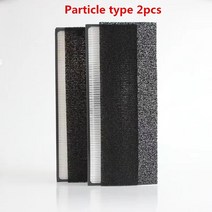 Blueair 공기 청정기 Sense Sense + SmokeStop HEPA 화합물 + 입자 유형 필터 예비 부품 교체용, Particle type 2pcs