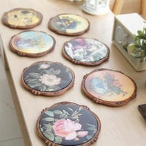 cocooning 북유럽풍 빈티지 인테리어 냄비받침-7style, 1Ea, 목련