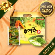 국산 여주즙 60포 대용량 여주 추출물 엑기스 음료 엄마 아빠 할머니 할아버지 장모님 장인어른 50대 60대 70대 남성 남자 여성 여자 생신 생일 환갑 칠순 설 추석 명절 선물, 4개