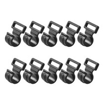 10pcs 텐트 후크 캠핑 캐러밴 천막 텐트 윈드 로프 클램프 텐트 클립 방풍 03KA, -S