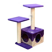 펫모닝 미니 캣타워, 바이올렛, 1개
