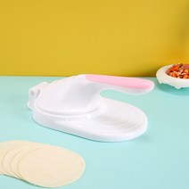만두기계 만두제조기 만두빚는기계 성형기 설날 떡국 2In 1 수동 만두 반죽 프레스 도구 DIY 메이커 금형, 06 White