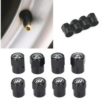 자동차 휠 타이어 에어 밸브 캡 스템 커버 Opel Kia Vw Lexus Hyundai Volvo Mazda 닛산 포드 스코다 시보레, [09] for Black Citroen