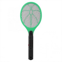 Home Electric Fly Mosquito Swatter Mosquito Killer Bug Zapper Racket Insects Killer Cordless Battery Power Mosquito Trap Swatter, 02 green