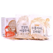 누룽지야고마워 건강 수제 현미누룽지 세트, 1box