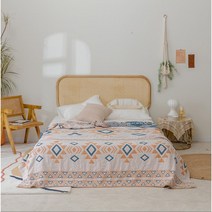 에스닉 거즈블랭킷 거실 여름 담요 이불 쇼파커버 캠핑 차박 린넨 블랭킷