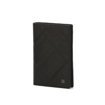 닥스 음각 패턴 가죽 카드지갑 DBWA1F984BK