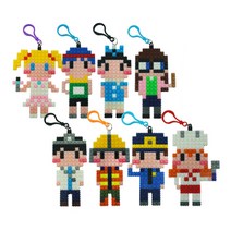 디폼블럭8mm 캐릭터 5종세트 모음, L20_디폼블럭8mm 직업별 의상 8종세트