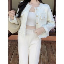 10월 결혼식 하객룩 9월 트위드셋업 옷차림 청담며느리룩