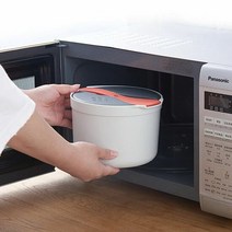 1인 가구 간편 밥짓기 전자레인지 전용 밥솥, 상세페이지 참조