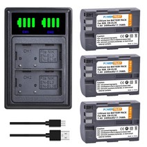 견고한 EN EL3 EN-EL3e 배터리 및 LED 충전기 Nikon D70s D50 D80 D300S D90, 07 3Battery and Charger