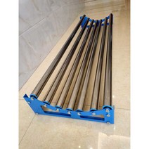 시트지 원단롤러 시트받침 인쇄소 재단 로라 자동차, 블랙 45 너비 2 길이 2단  +가이드 천