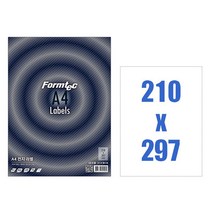 폼텍 LQ-3130 분류표기용라벨 1칸 20매 잉크젯 MB