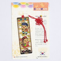 한국 전통 북마크 책갈피 농악 외국인 단체 선물 기념품 Bookmark