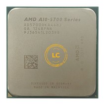 AMD A10 5700 A10 5700k 3.4 GHz 소켓 FM2 쿼드 코어 CPU AD5700OKA44HJ, 한개옵션0